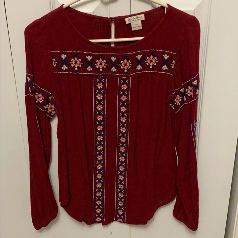 Lucky brand blouse